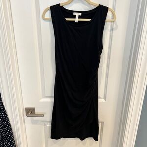 Leith Elegant Black Mini Dress